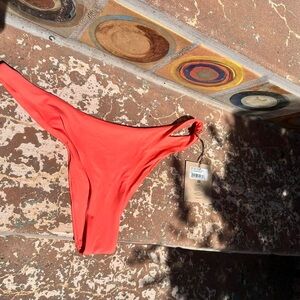 Chic Coral Bikini Bottom